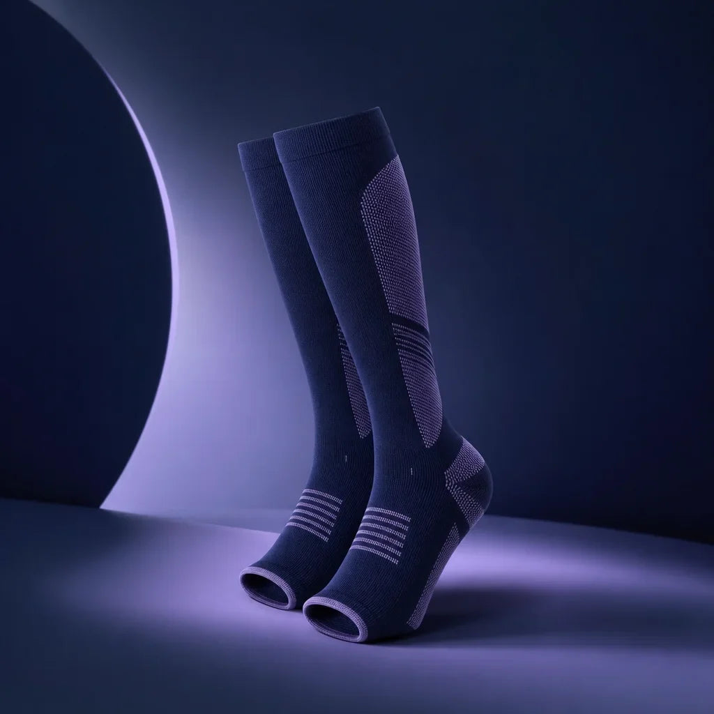 Chaussettes de contention thermiques de nuit Noctura