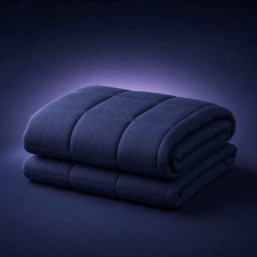 Couverture lestée Noctura de 7 kg pliée